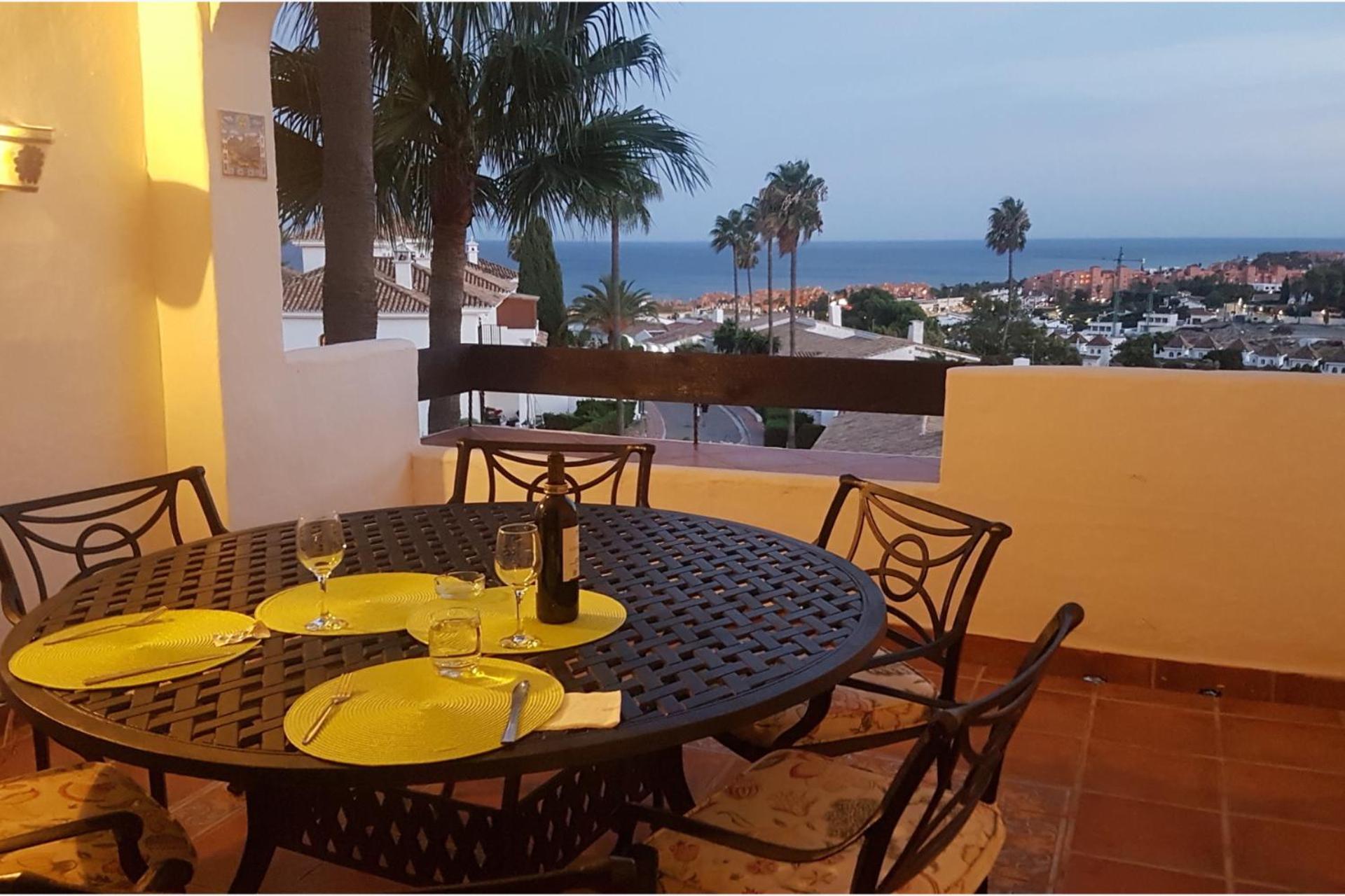 Modern Duquesa 2 Bed Outstanding View Of Sea Golf Apartment Manilva Ngoại thất bức ảnh